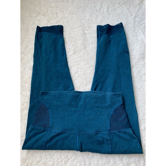 Lululemon Devi yoga crop 21” Alberta Lake - Picture 5 of 6